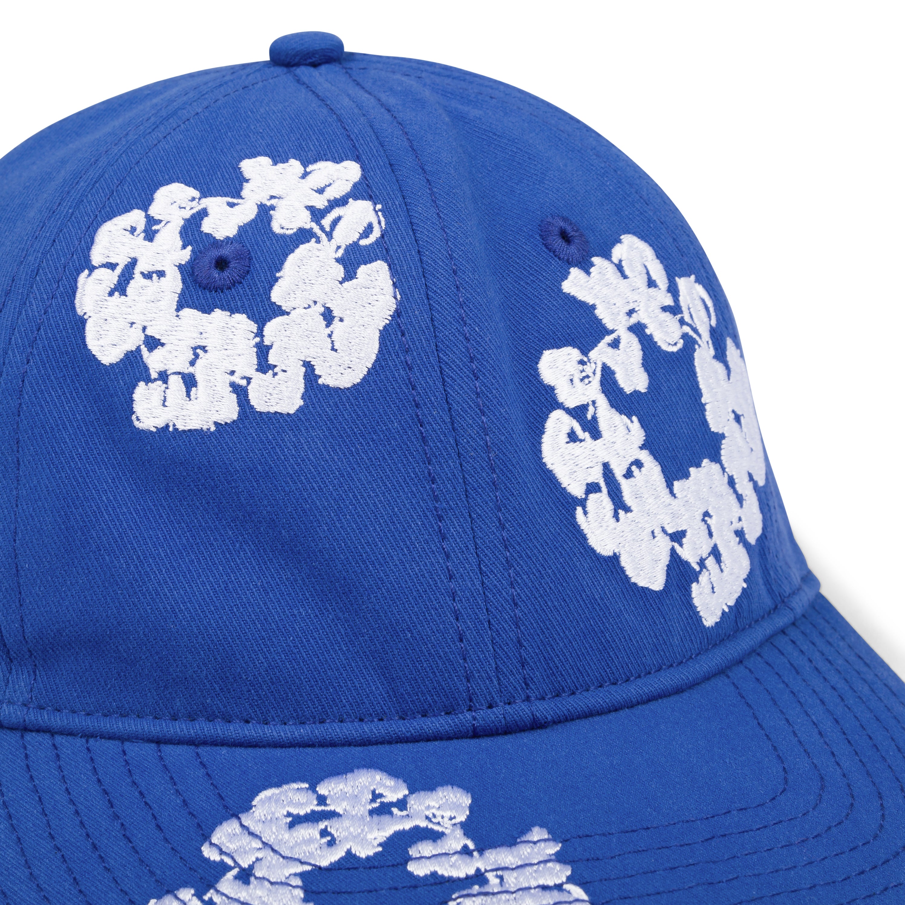 DENIM TEARS: The Cotton Wreath Cap (Blue) | DSMG E-SHOP