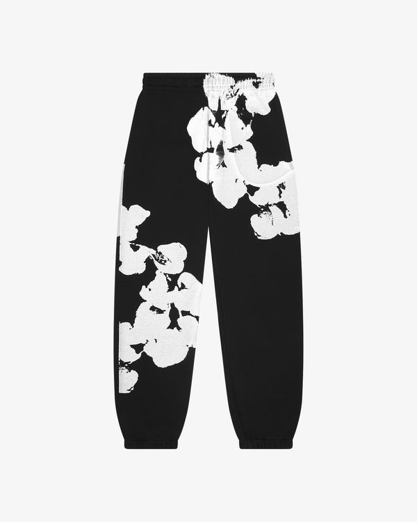 DENIM TEARS - Jumbo Wreath Sweatpants Black - (Black)