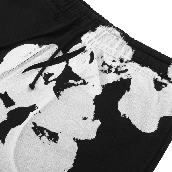 DENIM TEARS - Jumbo Wreath Sweatpants Black - (Black)