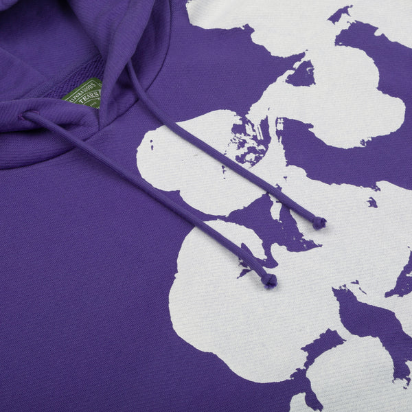 DENIM TEARS - Jumbo Wreath Hoodie Purple - (Purple)
