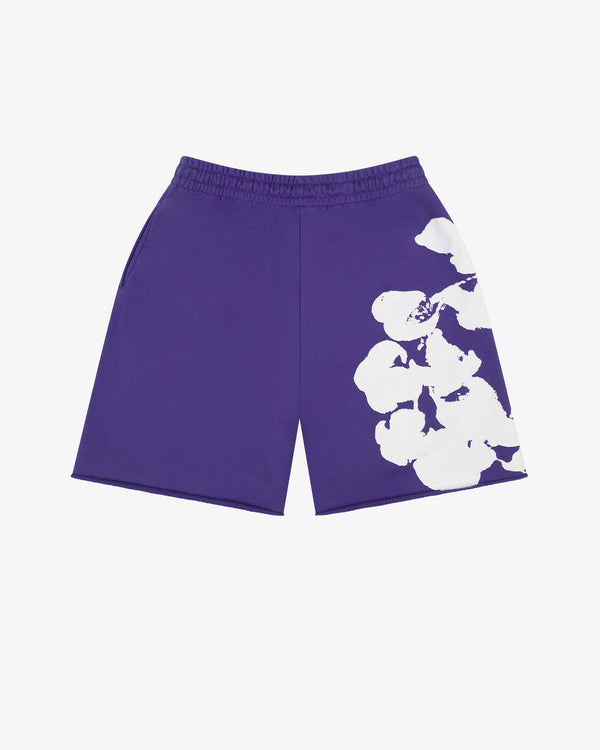 DENIM TEARS - Jumbo Wreath Sweat Shorts Purp - (Purple)