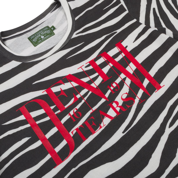 DENIM TEARS - Cannes Tee Zebra - (Multi)