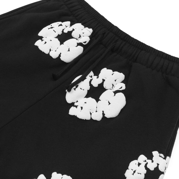 DENIM TEARS - Kids Cotton Wreath Sweatpants - (Black)