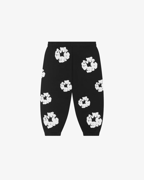 DENIM TEARS - Kids Cotton Wreath Sweatpants - (Black)