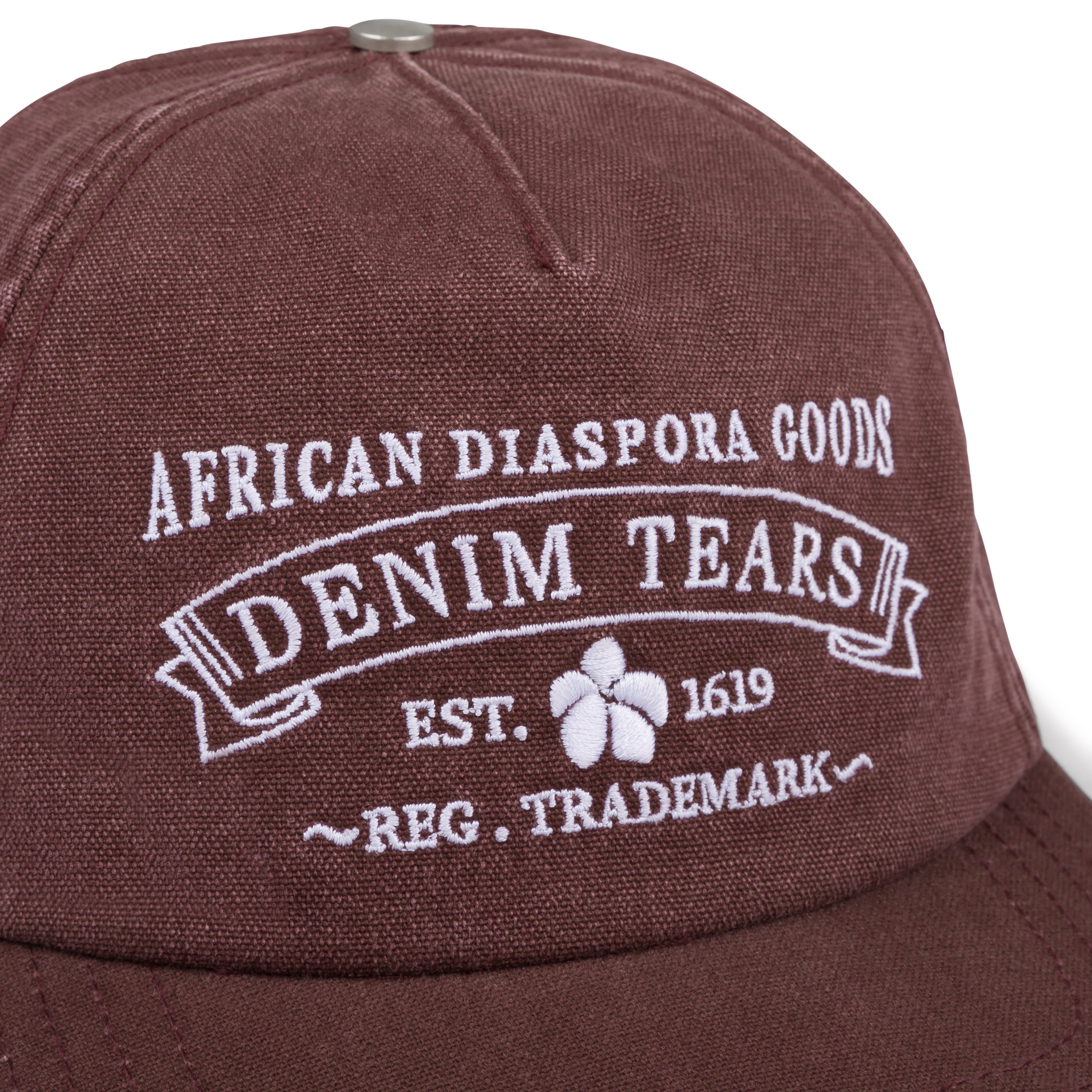 DENIM TEARS: Adg Stamp Cap Brown (Brown) | DSMG E-SHOP