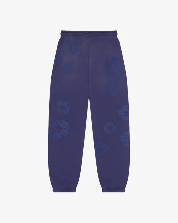 DENIM TEARS - Mono Cotton Wreath Sweatpants - (Washed Blue)
