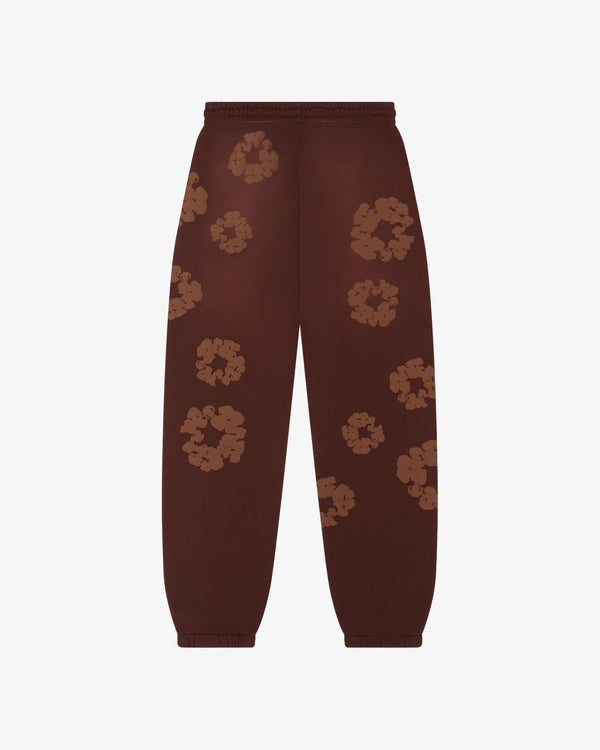 DENIM TEARS - Mono Cotton Wreath Sweatpants - (Brown)