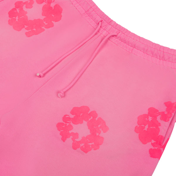 DENIM TEARS - Mono Cotton Wreath Sweatpants - (Pink)