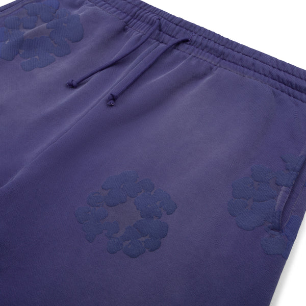 DENIM TEARS - Mono Cotton Wreath Sweatpants - (Washed Blue)