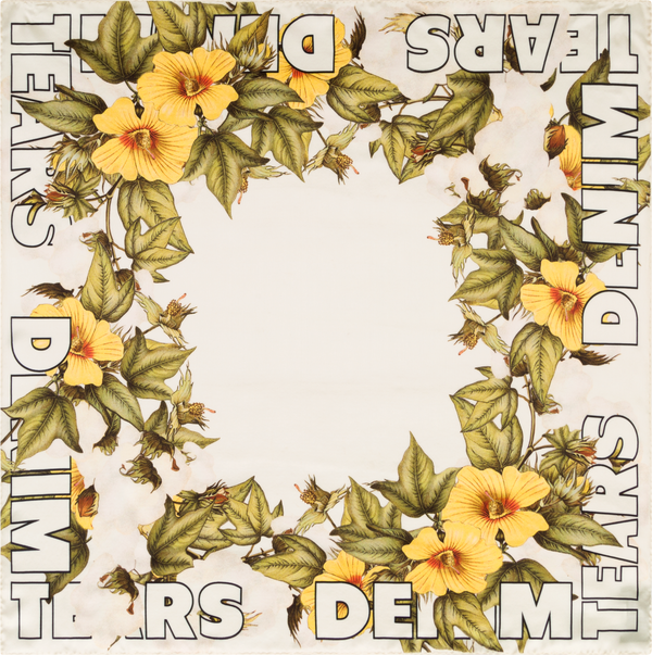 DENIM TEARS - Silk Bandana - (Multi)