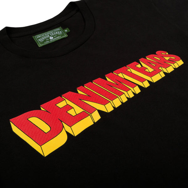 DENIM TEARS - Stan Tee Black - (Black)