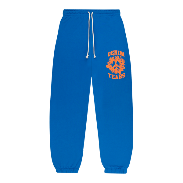 DENIM TEARS - University Sweatpants R Blue - (R Blue)