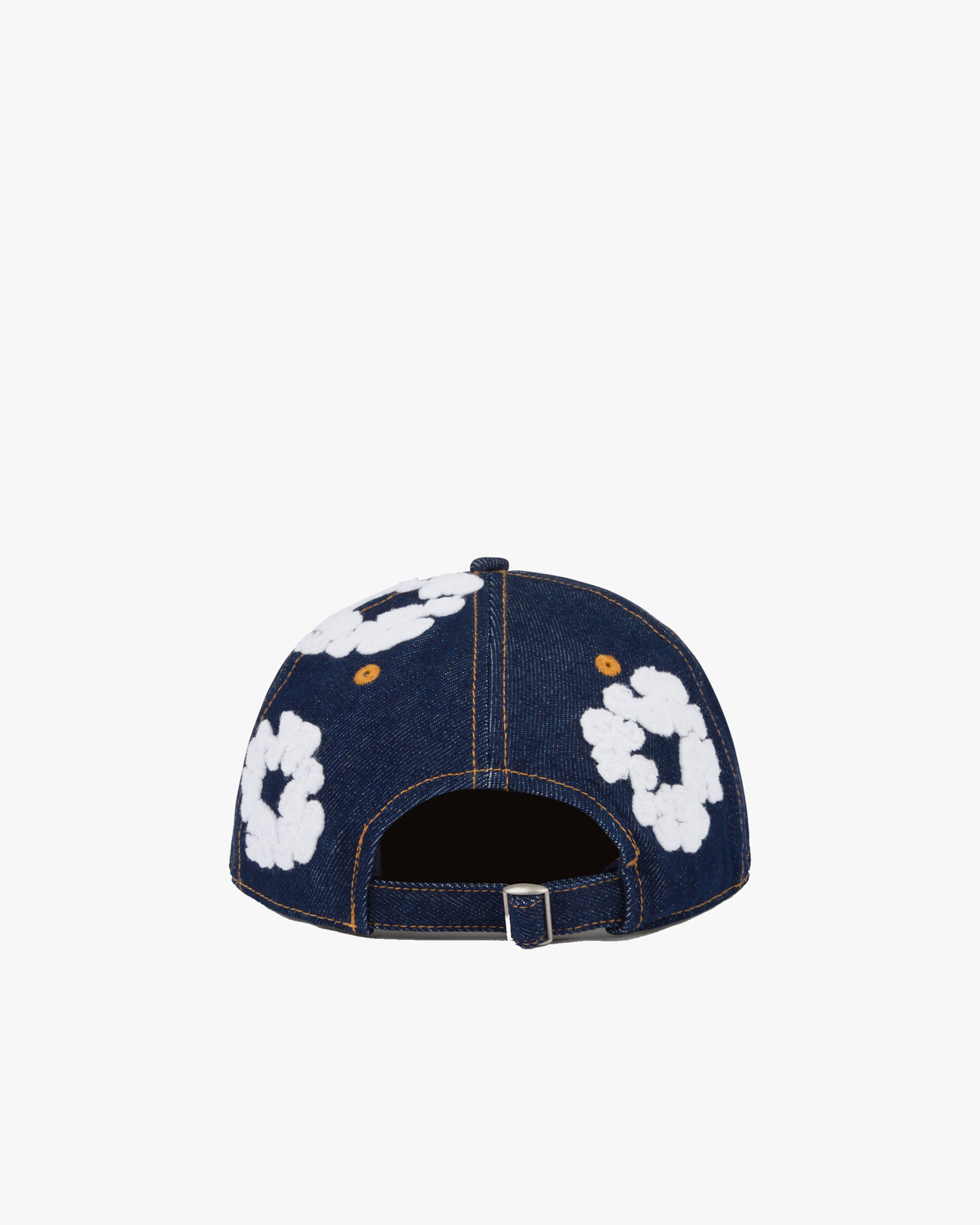 DENIM TEARS: Denim Wreath Cap (Washed Indigo) | DSMG E-SHOP