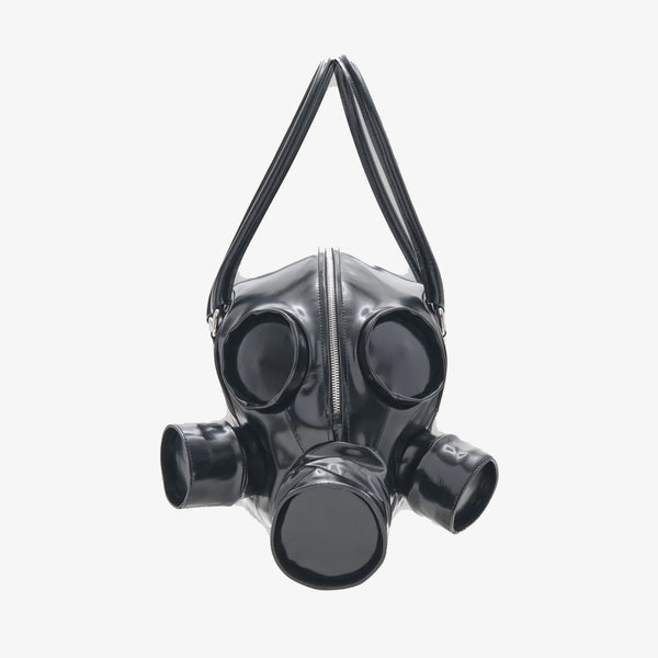 DOUBLET - Gas Mask Leather Handbag - (Black)