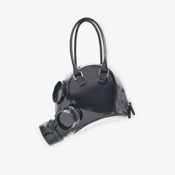 DOUBLET - Gas Mask Leather Handbag - (Black)