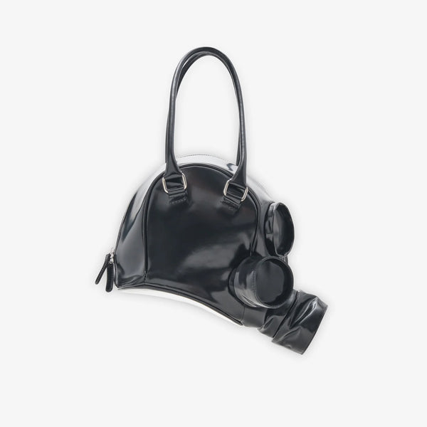 DOUBLET - Gas Mask Leather Handbag - (Black)