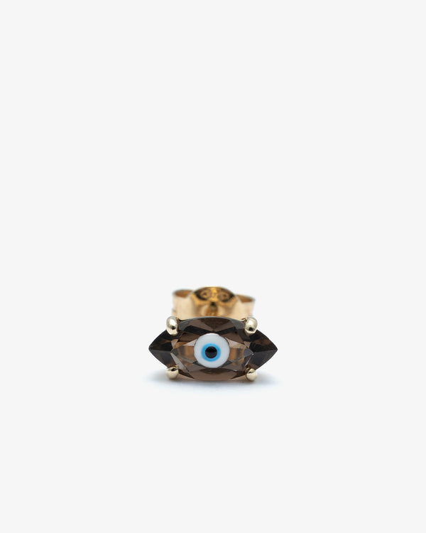 BEA BONGIASCA - Big Eye Earring In 9Kt Yellow - (Z)