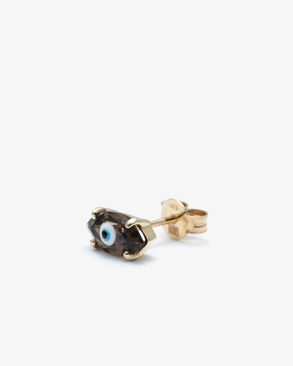BEA BONGIASCA - Big Eye Earring In 9Kt Yellow - (Z)