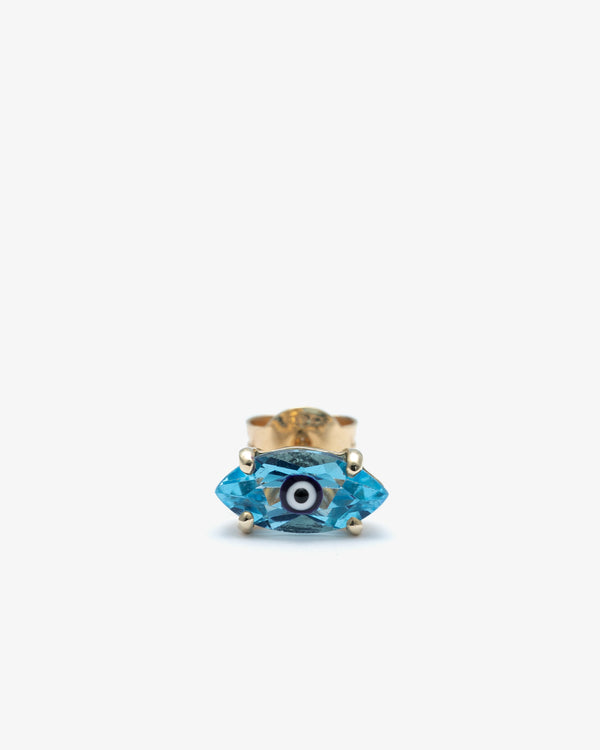 BEA BONGIASCA - Big Eye Earring In 9Kt Yellow - (Dp)