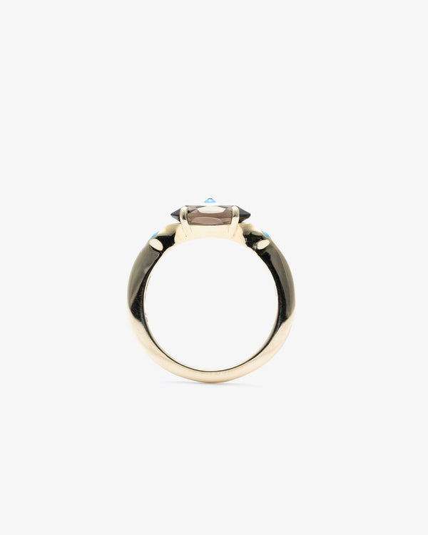 BEA BONGIASCA - Big Eye Ring In 9Kt Yellow Gol - (Z)