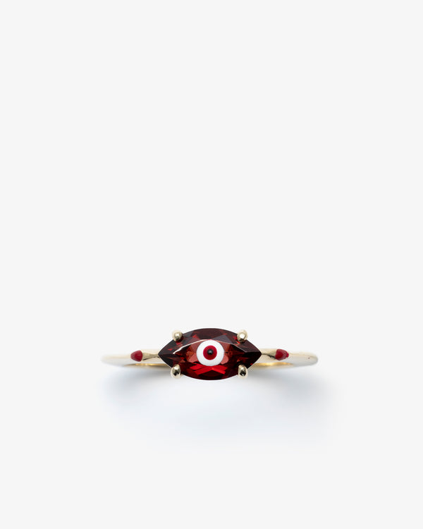 BEA BONGIASCA - Big Eye Ring In 9Kt Yellow Gol - (Rmo)