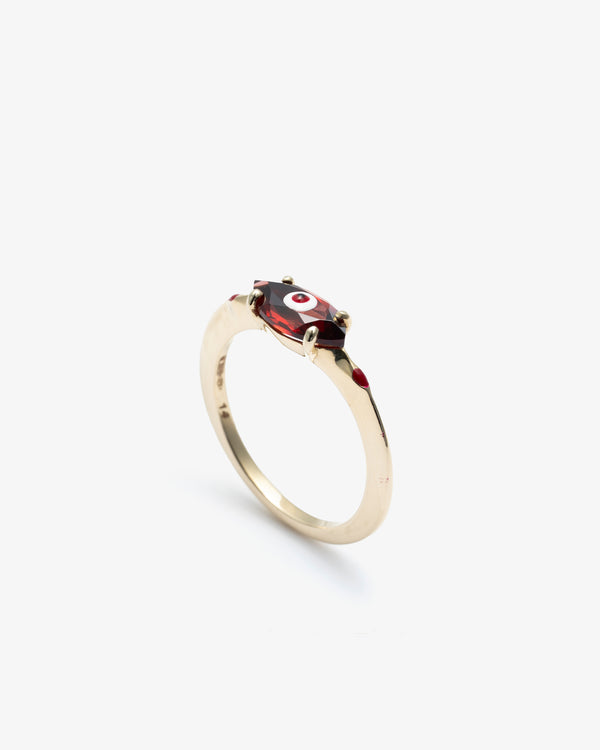 BEA BONGIASCA - Big Eye Ring In 9Kt Yellow Gol - (Rmo)