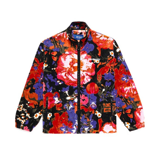 AWAKE - Fleece Floral Jacket - (Multi)12/23