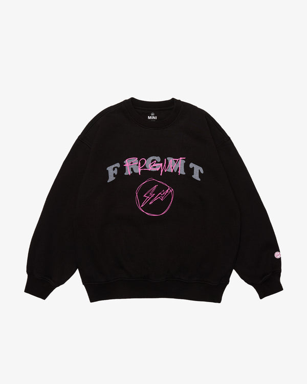 FRGMT_MINI - KIDS Logo Crewneck - (Black)