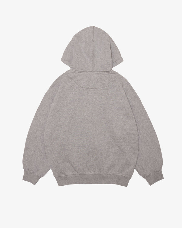 FRGMT_MINI - KIDS Mini Logo Zip Up Hoodie - (Melange Grey)