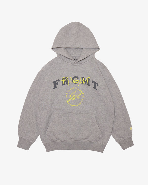 FRGMT_MINI - KIDS Logo Hoodie - (Melange Grey)