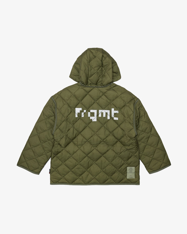 FRGMT_MINI - KIDS Pixel Logo Liner Jacket - (Khaki)