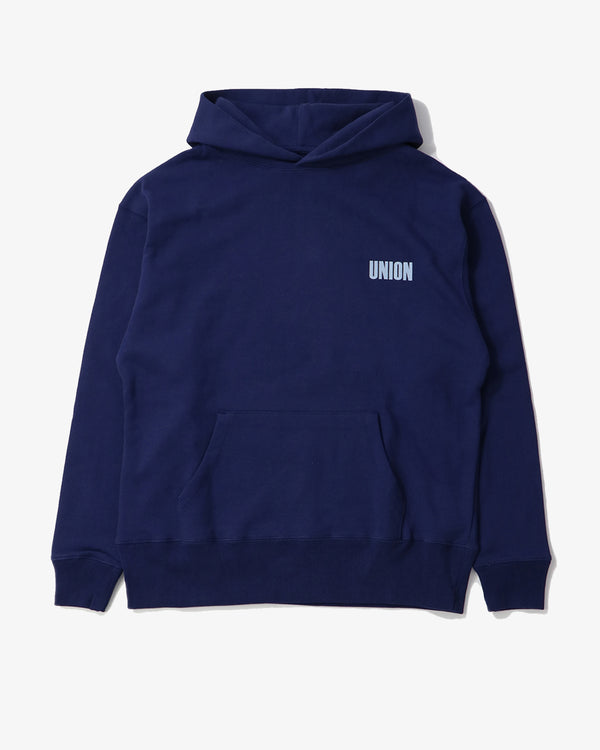 UNION- Frontin Hood - (Deep Navy)