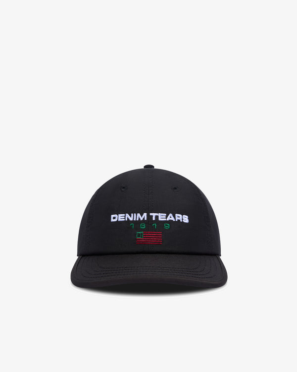 DENIM TEARS - 1619 Sport Cap - (Black)