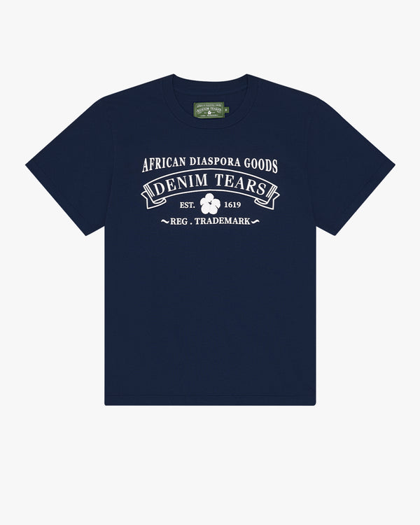 DENIM TEARS - Adg Tee - (Navy)