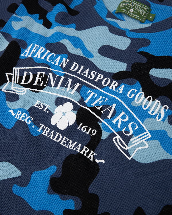 DENIM TEARS - Adg Thermal - (Blue Camo)