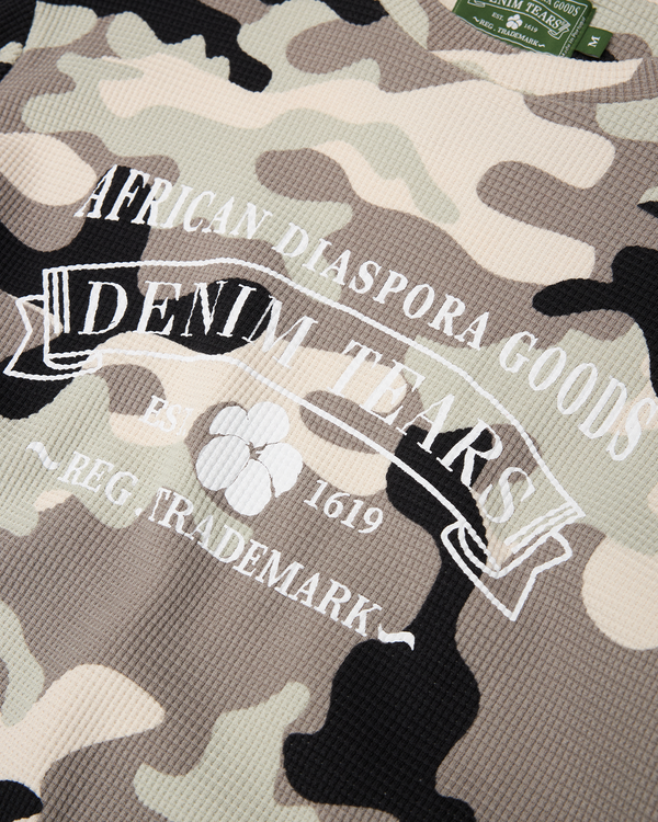 DENIM TEARS - Adg Thermal - (White Camo)