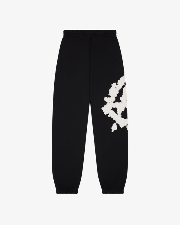 DENIM TEARS - Anarchy Wreath Sweatpants - (Black)
