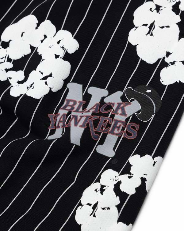 DENIM TEARS - Black Yankees Pinstripe Sweatpants - (Black)
