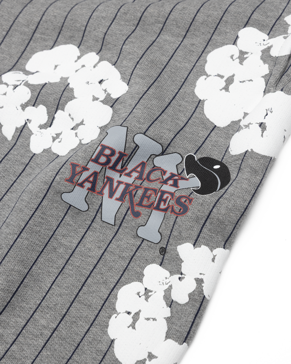 DENIM TEARS - Black Yankees Pinstripe Sweatpants - (Grey)