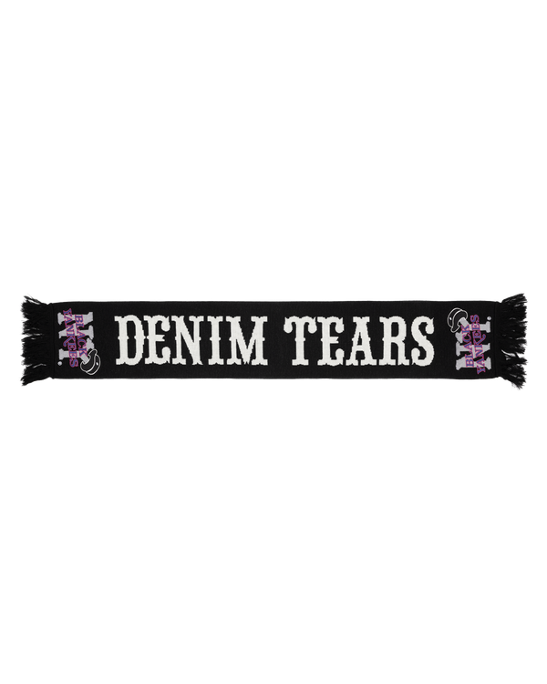 DENIM TEARS - Black Yankees Scarf Black - (Black)