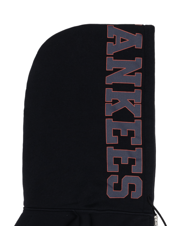 DENIM TEARS - Black Yankees Zip Hoodie - (Black)