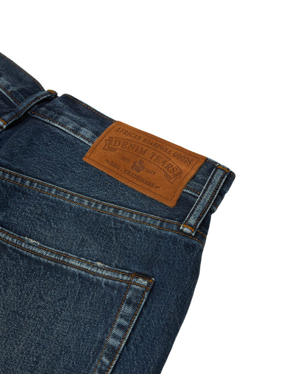 DENIM TEARS - Baggy Denim Jean - (Dark Wash)