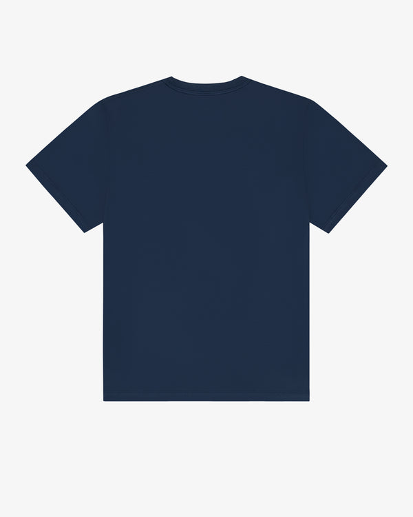 DENIM TEARS - Black Balled Tee Navy - (Navy)