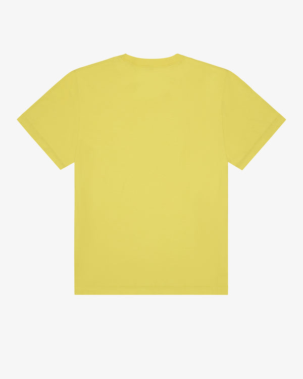 DENIM TEARS - Black Balled Tee Yellow - (Yellow)