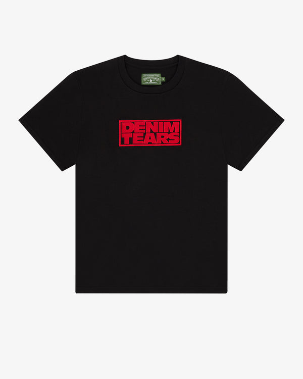 DENIM TEARS - Box Logo Tee - (Black)