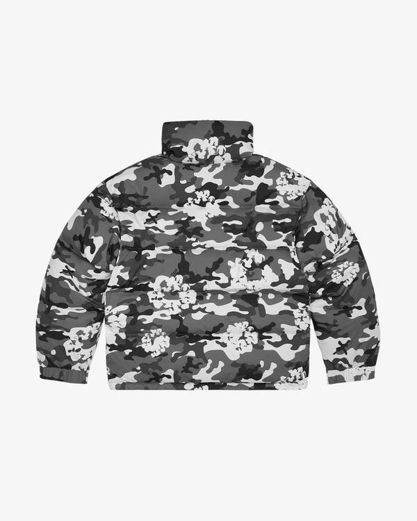 DENIM TEARS - Cotton Wreath Puffer Jacket - (Camo)