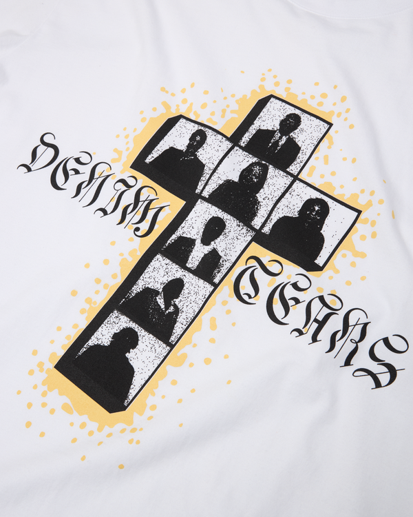 DENIM TEARS - Cross Tee - (White)