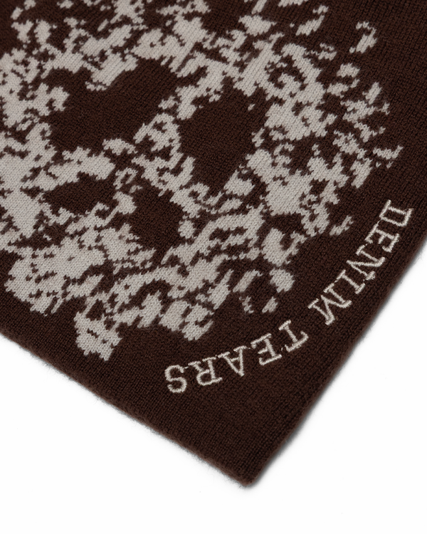 DENIM TEARS - Denim University Running Beanie- (Brown)