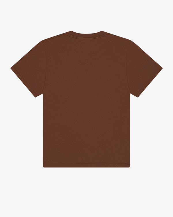 DENIM TEARS - Denim University Ss Tee - (Brown/Black)