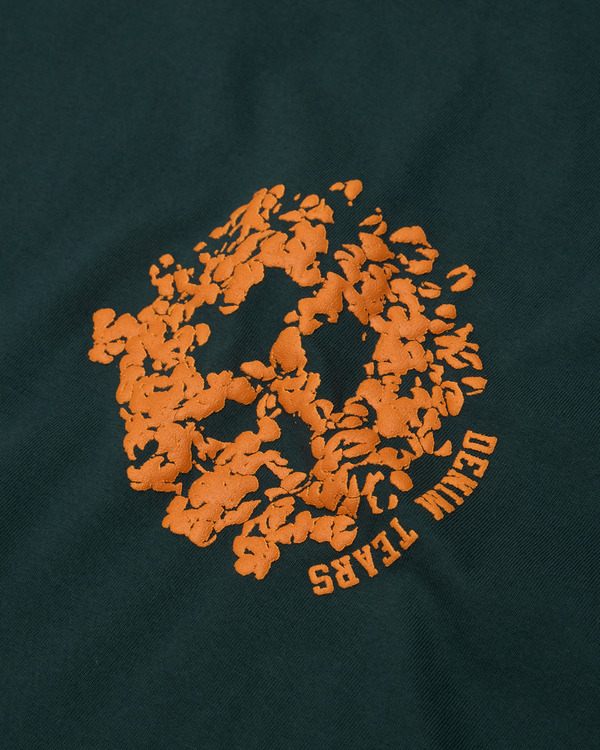 DENIM TEARS - Denim University Ss Tee - (Green/Yellow)